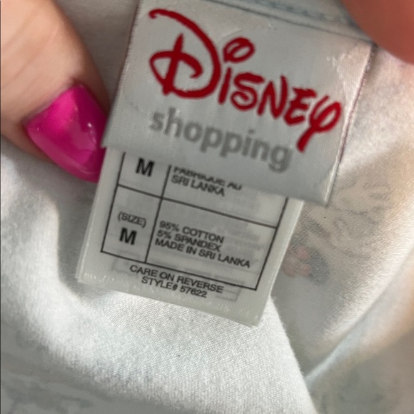 Disney Faux Wrap Dress Sleeveless Mickey Goofy Donald Hawaii Beach Size Medium - Picture 9 of 10